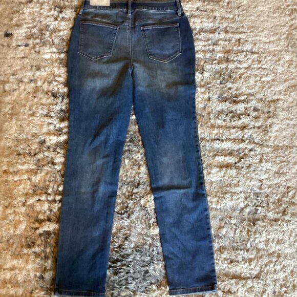 CHICO'S Blue Secret Stretch Waist Jean Jeggings Women’s Size 1R NWT - Picture 5 of 7